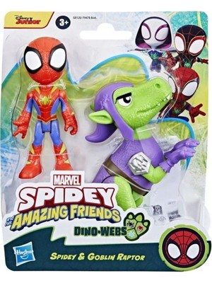Mercan Terlik Çanta F9478 Spidey ve Inanılmaz Arkadaşları - Dino Webs Figür