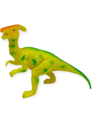 Mercan Terlik Çanta Hayvan Figürleri - Dinazor Figürü   cm - Parasaurolophus - 1 Adet