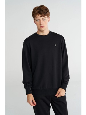 Hummel Pamuklu Regular Fit Bisiklet Yaka Sweat Erkek Sweat 922442