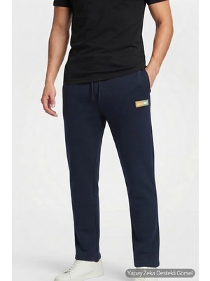 Jack & Jones Pamuklu Normal Bel Düz Paça Eşofman Altı Erkek Eşofman Altı 12310633