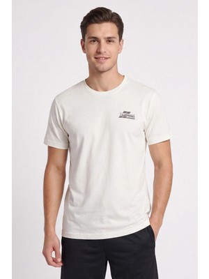 Hummel % 100 Pamuk Regular Fit Bisiklet Yaka T Shirt Erkek T Shirt 912435