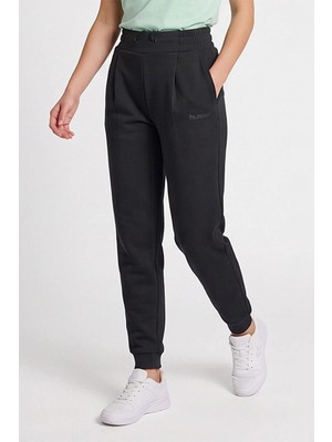Hummel Logolu Regular Fit Lastikli Paça Eşofman Altı Kadın Eşofman Altı 932528