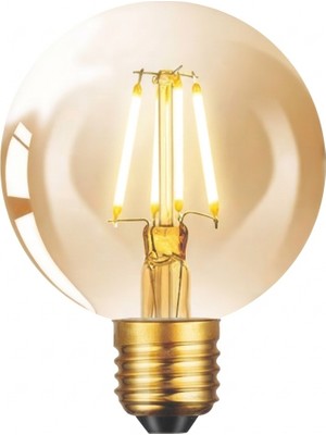 Ledolet Flament 4W 2700K G80 LED Ampul Kırılmaz Gövde Dim Edilebilir