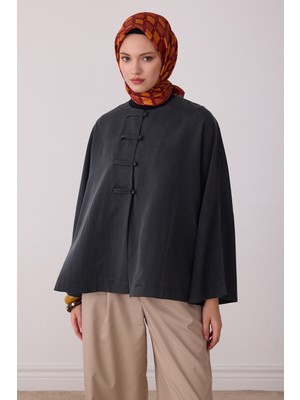 Belli Geometrik Desen %100 Twill Ipek Eşarp BE08-83