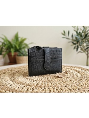 Passtell %100 Hakiki Deri Unisex Model Kredi Kartlık ve Cüzdan