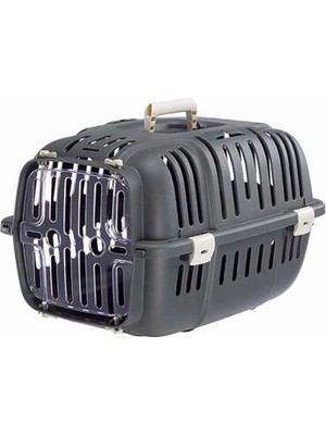 Bezos Jet 10 Küçük Irk Köpek ve Kedi Taşıma Çantası Gri 32X47X29 cm