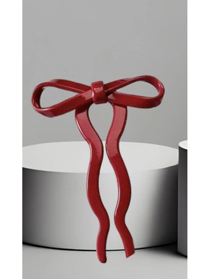 Marchen Collection Bordo Fiyonk Topuz Toka