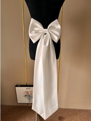 Gelinlik 80 cm Kurdele Abiye Çıkartılabilir Kurdele