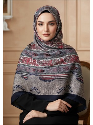 Polo Craft Soft Etnik Şerit Desen Şal