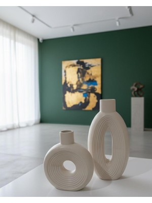 Ferdali 2li Modern Vazo Seti