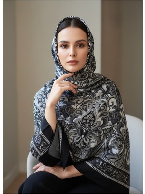 Polo Craft Soft Lale Desen Şal 70 X180