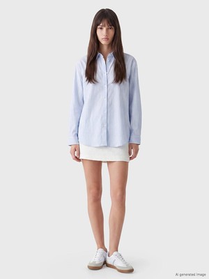 LC Waikiki Modal Karışımlı Kadın Gömlek  (W6)
