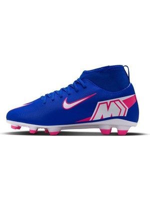 Nike Jr Mercurıal Superfly 10 Club Fg/mg Mavi Çocuk Krampon