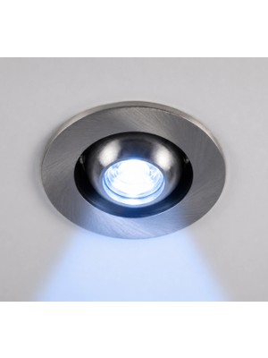 Adalı Store 1 Adet Noas YL94 0103 Satin Kasa 1W LED Spot Mavi Işık
