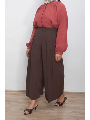 Beyruha Collection Pileli Pantolon Etek