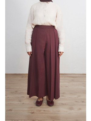Beyruha Collection Pileli Pantolon Etek