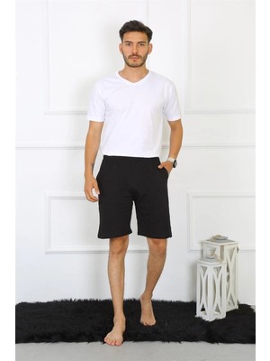 Beruflic Erkek Pamuk Siyah Şort Under Moda