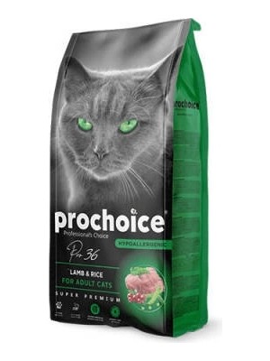 Bezos Pro 36 Kuzulu ve Pirinçli Yetişkin Kedi Maması 2 kg