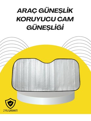 Adalı Store Katlanabilir Reflektörlü Oto Güneşliği – Yaz Sıcaklarına Karşı Yüksek Koruma