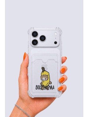 iPhone 17 Pro Max Kartlıklı Boş Yapma Desenli Kılıf