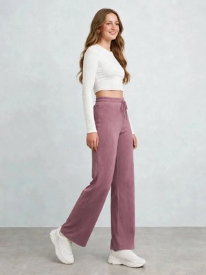 Maimoda Kadın Fitilli Şardonlu Günlük Pantolon