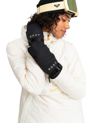 Die Grup Roxy Jetty – Snowboard/kayak Mittens For Women – Kayak/snowboard Eldiveni – Kadın – Xl – Siyah