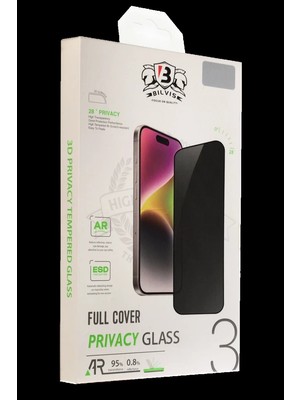 Bezos Apple iPhone 12 Pro Max Uyumlu Bilvis 3D Hayalet Cam Ekran Koruyucu