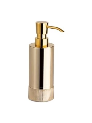 Mey İthalat Tezgah Üstü Sıvı Sabunluk, 250 Ml, Gold Renk, 190X60X93 Mm, Gold, Tek Ebat, BA2006 006 Gl