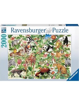 Mey İthalat 2000 Parça Orman Puzzle