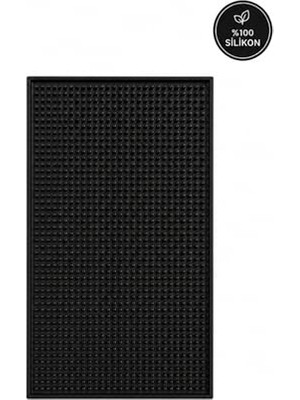 Mey İthalat Bar Mat 45X30 –%100 Silikon Kaymaz Tezgah Koruyucu, Mutfak/bar