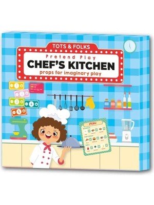 Mey İthalat Pretend Play Chefs Kitchen Chef Şef Mutfak Oyun Seti Rol Yapma Oyunu Şefin Mutfağı Role Play Make Believe Dramatic Play