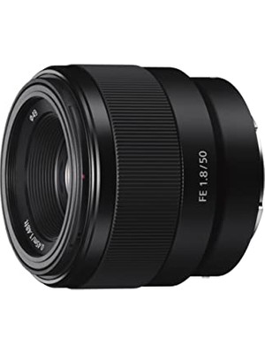 Mey İthalat SEL50F18F.SYX Kompakt Sistem Fotoğraf Makinesi Lensi; Fe 50 mm F1.8 ( Eurasia Garantili) | Portre, Düşük Işıkta Fotoğraf ve Video Için 50 mm Odak Uzaklığına ve Metal Montajlı F/1.8 Diyafram