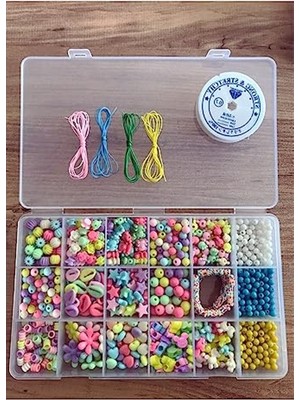 Die Grup Boncukla Takı Yapım Seti, Hobi ve Eğlence Için Bileklik Seti