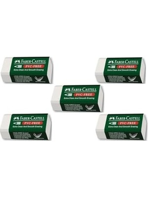 Die Grup Faber Castell Pvc Free No:30 Küçük Boy Beyaz Silgi 5 Li