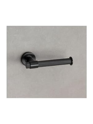Mey İthalat Flexu Tuvalet Kağıtlığı Siyah Renk 50X79X158 mm