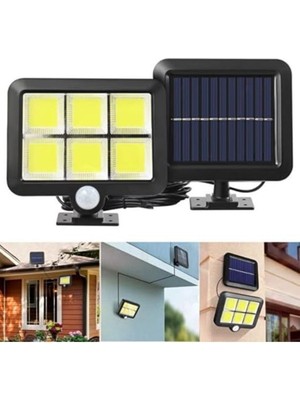 Die Grup IP65 Su Geçirmez 120 Cob LED Aydınlatma - 3 Modlu Solar Bahçe Lambası