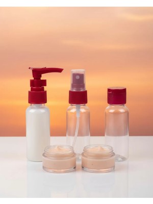 Adalı Store 30 ml 5’li Seyahat Banyo Şişe Seti Sızdırmaz Tasarım