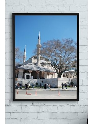 Trendexa (PSTER10372) Camii Kutsal Mekan Çerçeveli Tablo 6 (21X30 Cm)