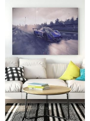 Trendexa (PSTER18506) Yarış Arabası Kanvas Tablo 2 50 x 70