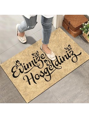 Trendexa Kapı Önü Paspası, Modern ve Şık, Ev, Ofis ve Dış Mekân Kullanımı Için (Nazik Karşılama) 45X65