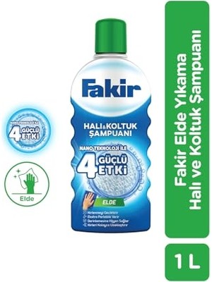 Trendexa Nano Teknolojili Halı ve Koltuk Şampuanı, Elde Kullanım, Klasik
