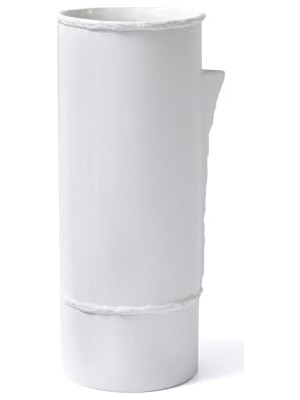 Trendexa Beyaz Seramik Vazo 18X16X41 cm
