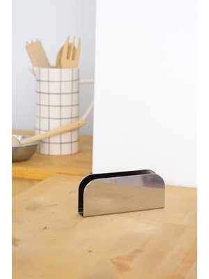 Trendexa Peçetelik, Paslanmaz Çelik Oval 16 cm