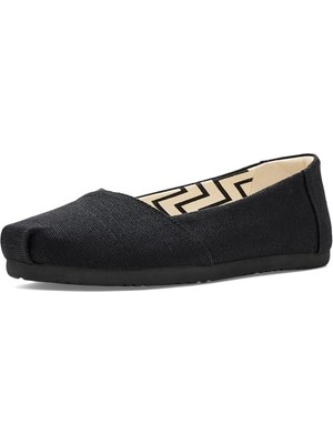 Trendexa Kadın Babet 10023039 10023027 Alpargata Ballet Heritage Canvas; 10023027 Black/black, 39 Eu, NUMERIC_39