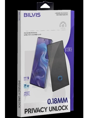 Bezos Samsung Galaxy S26 Ultra Uyumlu Bilvis 3D Hayalet Cam Ekran Koruyucu