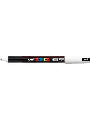 Trendexa Pc-1mr Uni Beyaz Boya Marker Kalem, Ultra Ince 0,7 mm Uç, Kumaş, Cam, Taş, Metal, Ahşap ve Plastik Üzerine