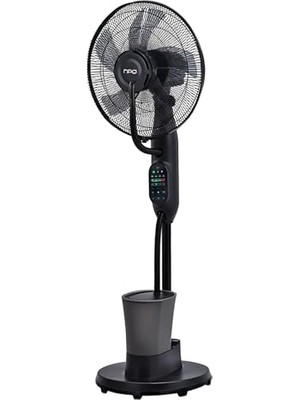 Trendexa N01 75W Akıllı Vantilatör, Buz Eklenebilir Ultrasonik Buharlı, Zaman Ayarlı, 3 Kademeli, Sessiz