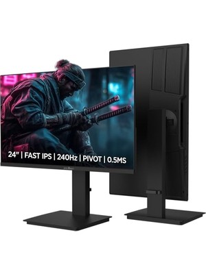 Trendexa Ravel R45 24'' 240Hz 0.5ms Fast IPS Fhd Pivot Gaming Monitör