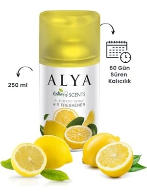 Trendexa Lemon-Limon Oda Kokusu Yedek Makine Spreyi 250 ml