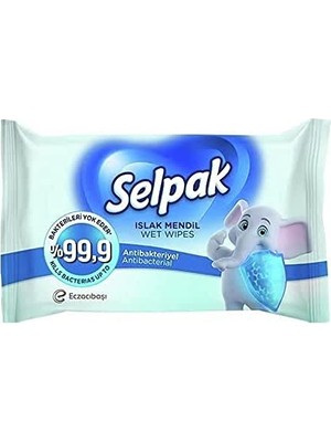 Trendexa Cep Islak Mendil Antibalteriyel 3'lü (1 x 3 Adet)